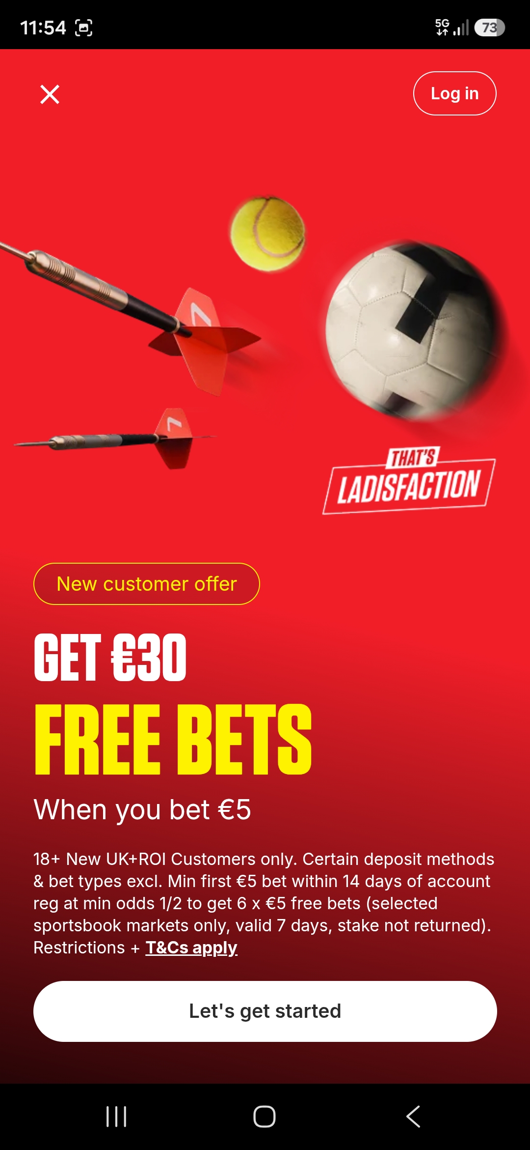 Ladbrokes registration 1