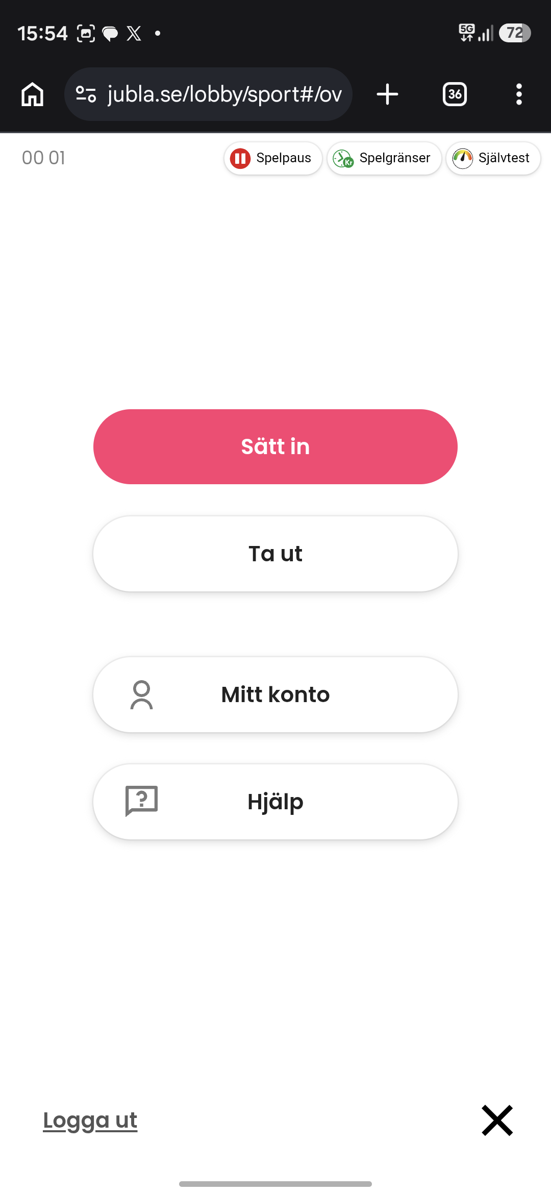 Uttag - Jubla