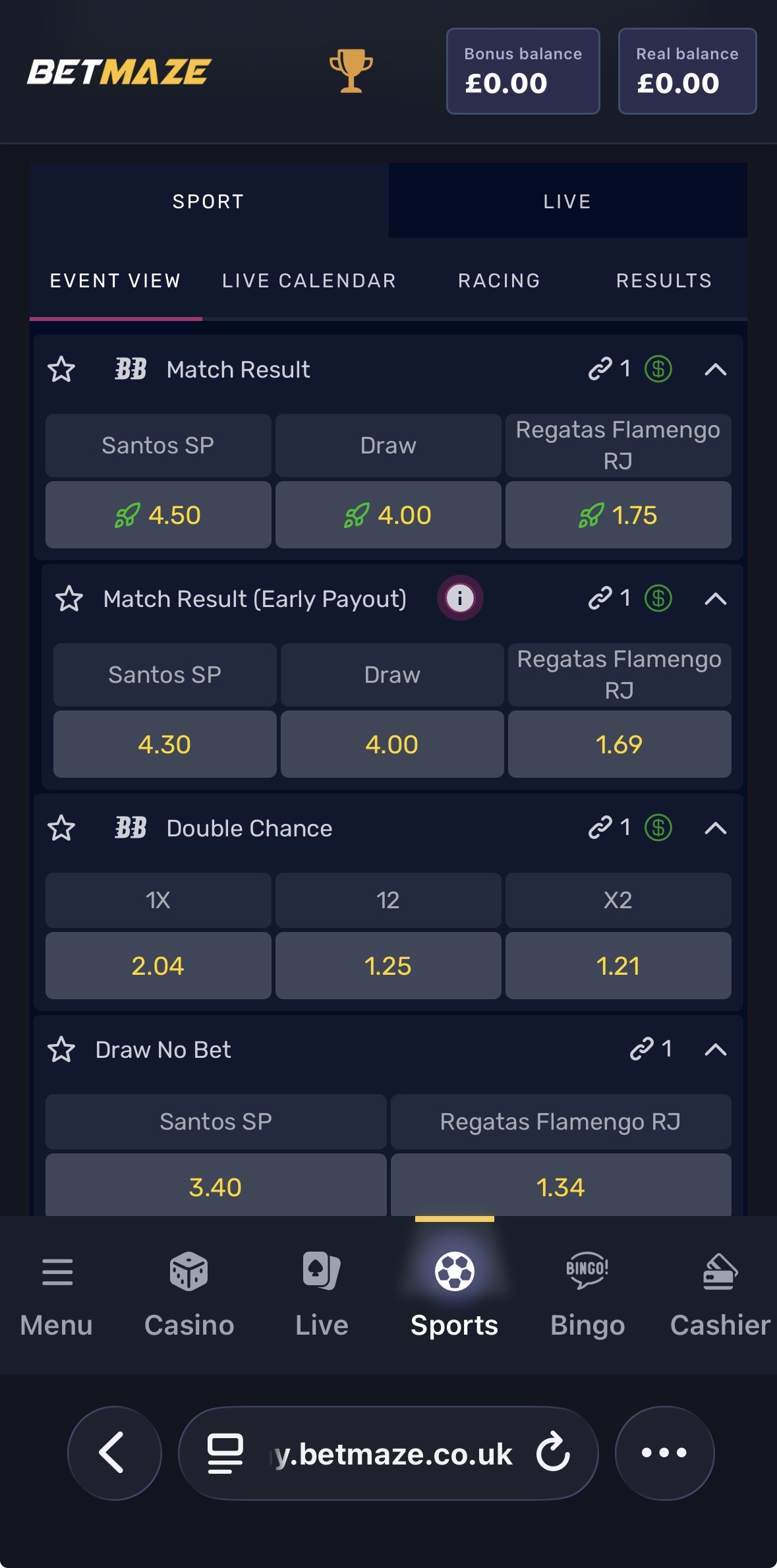 BetMaze Sports 2