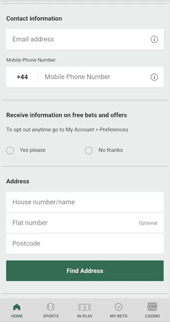 bet365 contact information
