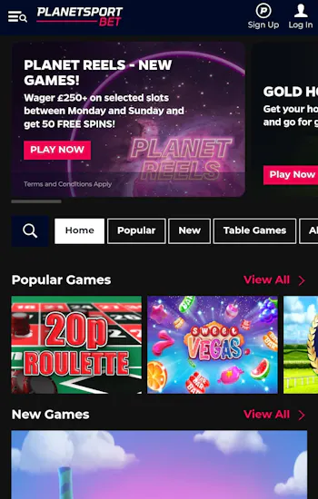 Planet Sport Bet Casino