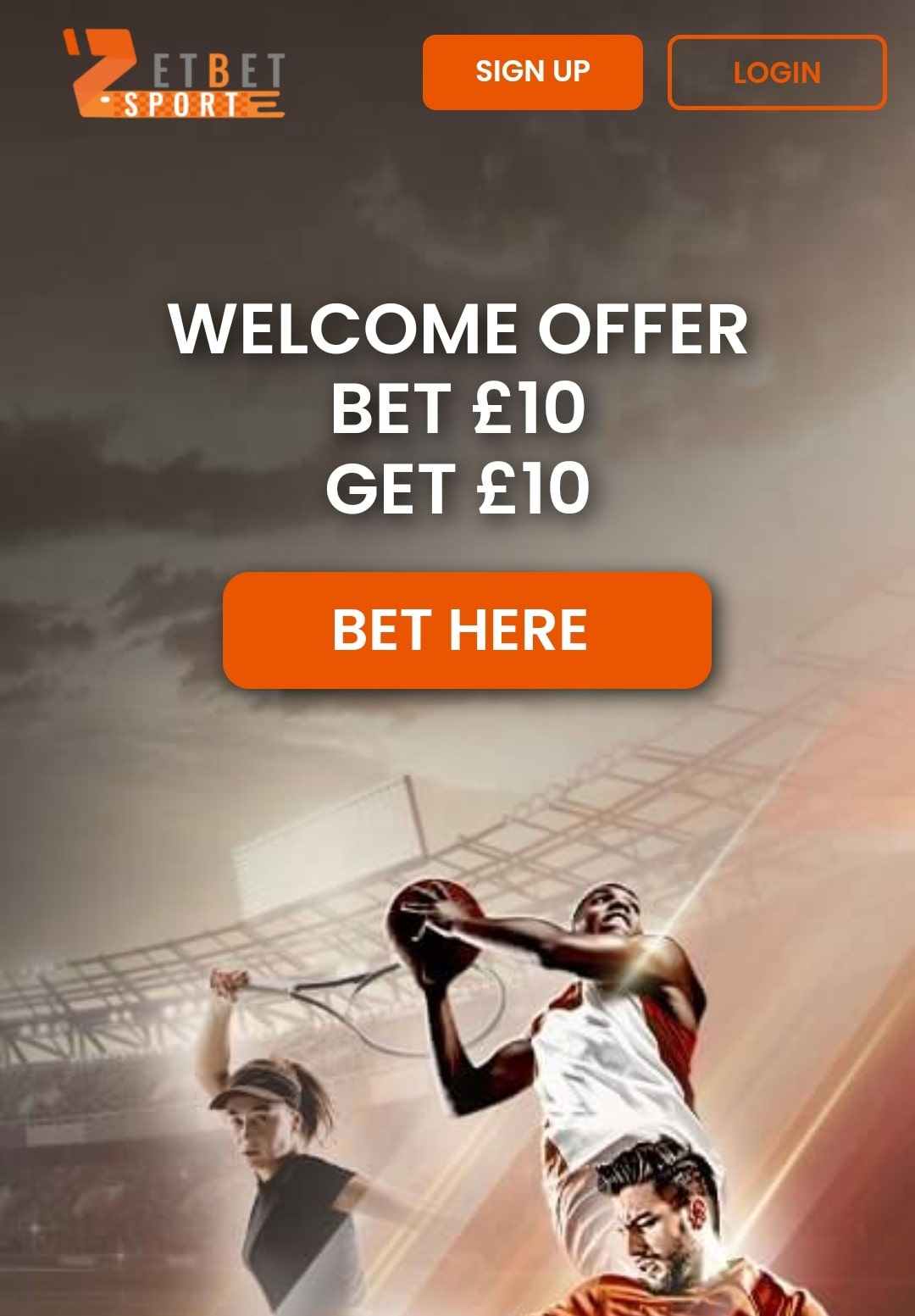 ZetBet Welcome Offer