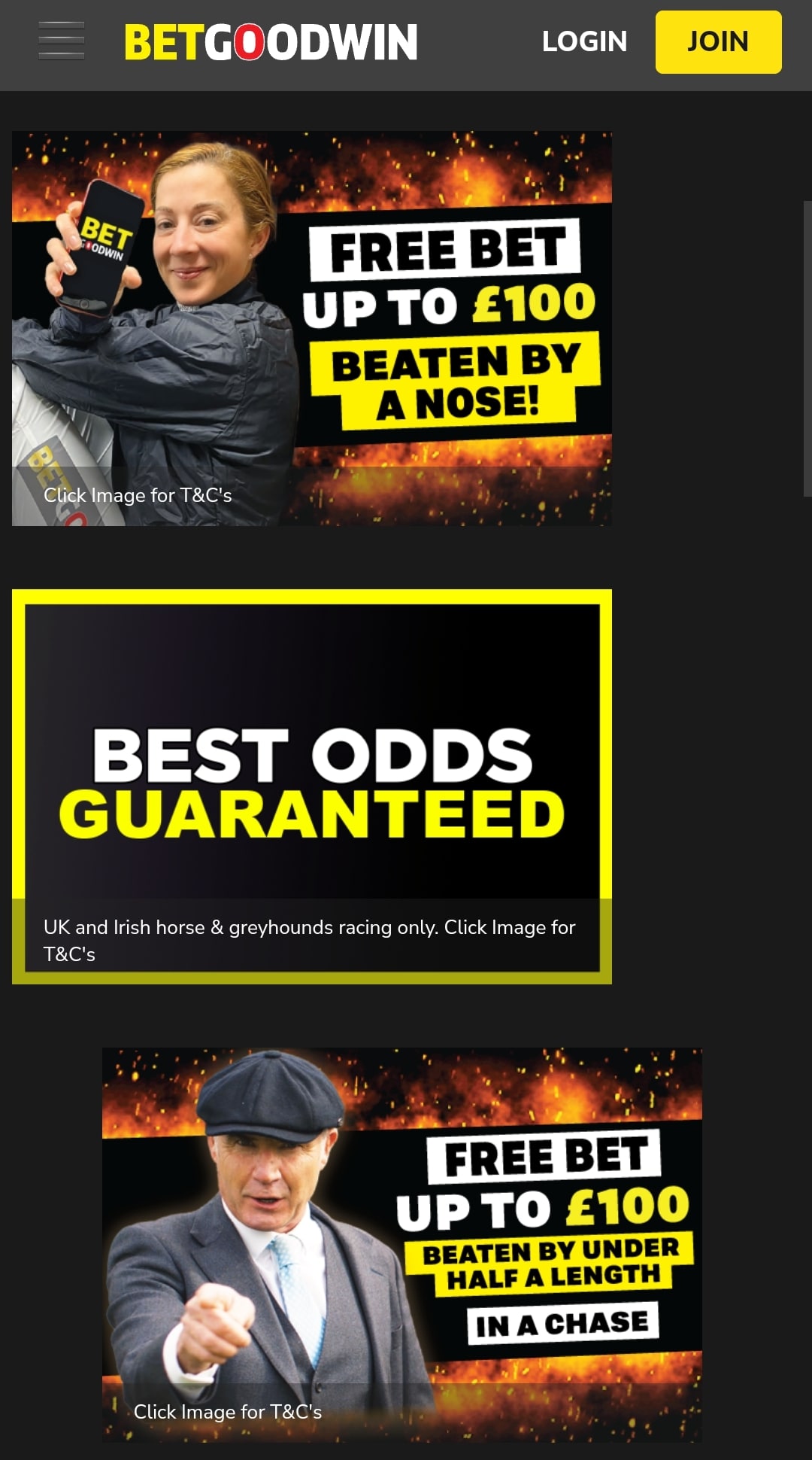 BetGoodwin Promotions 