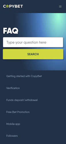CopyBet FAQ
