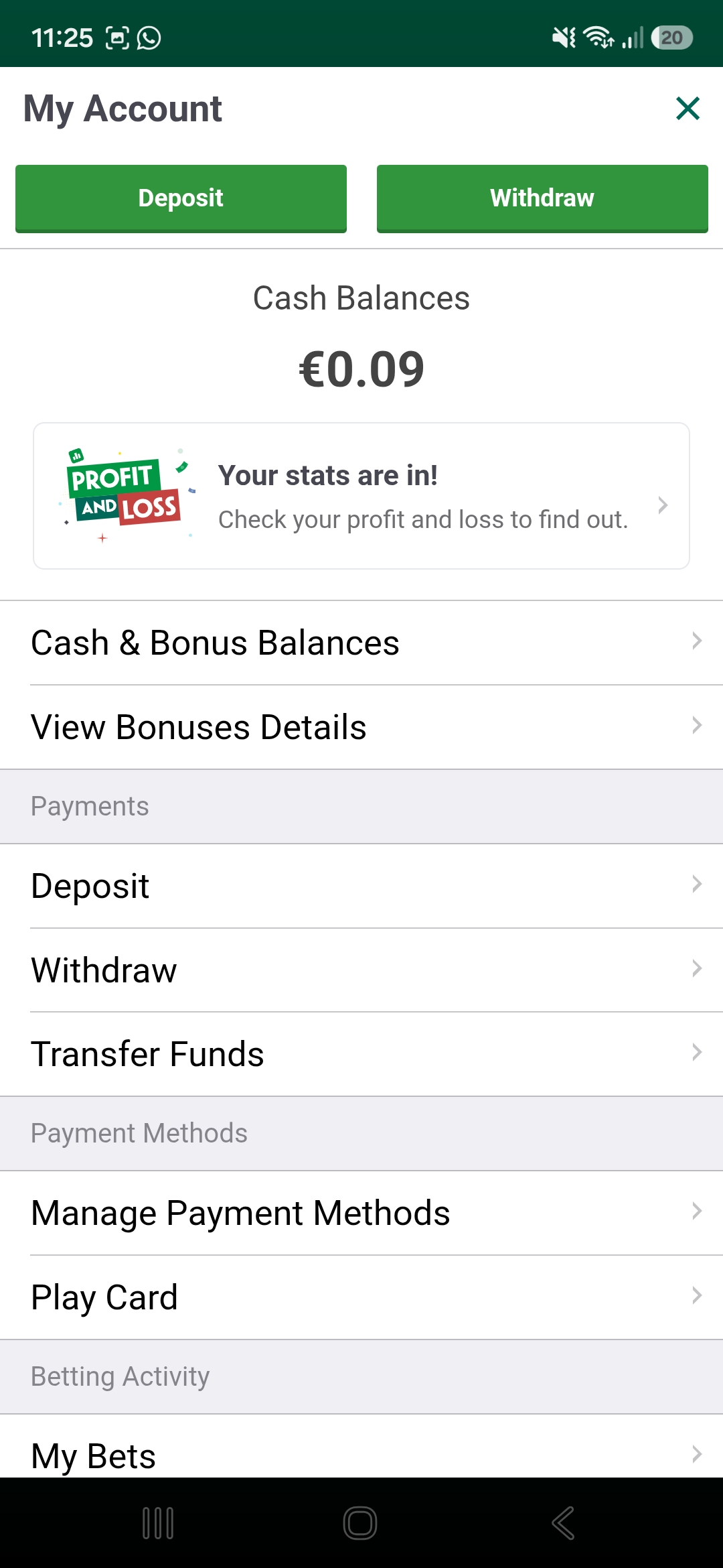Paddy Power deposit 2