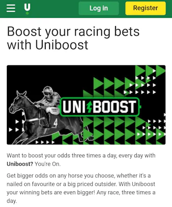 Unibet Uniboost