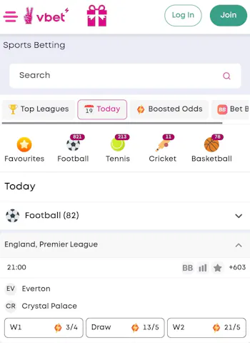 VBet Sportsbook