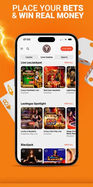 Leovegas app