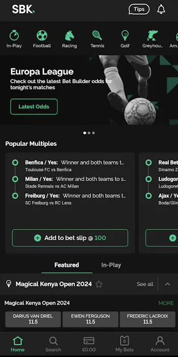 SBK Sportsbook App