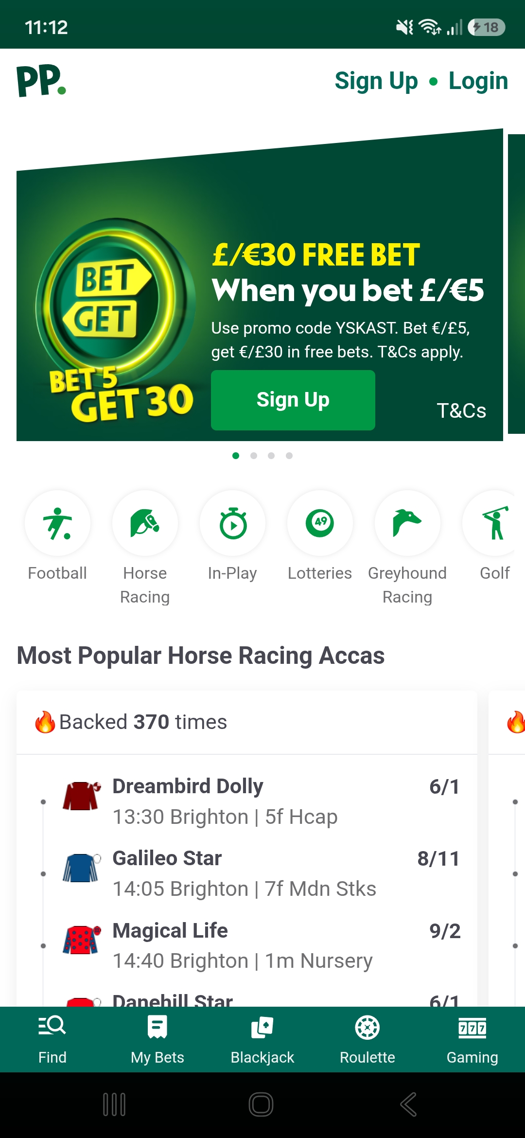 Paddy Power registration 2
