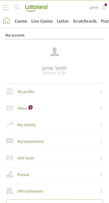 Lottoland Deposit 1