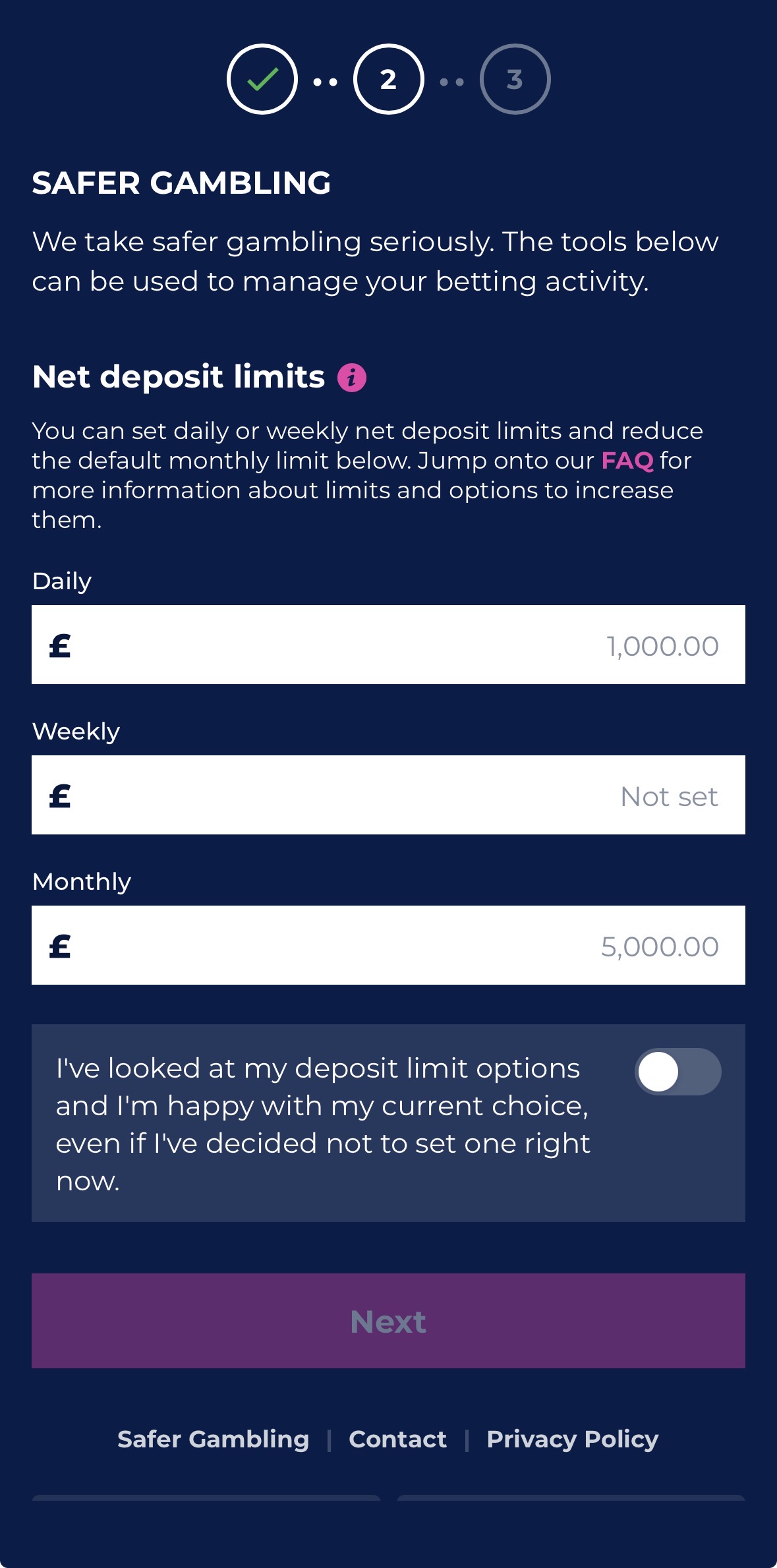 BresBet App Registration 4