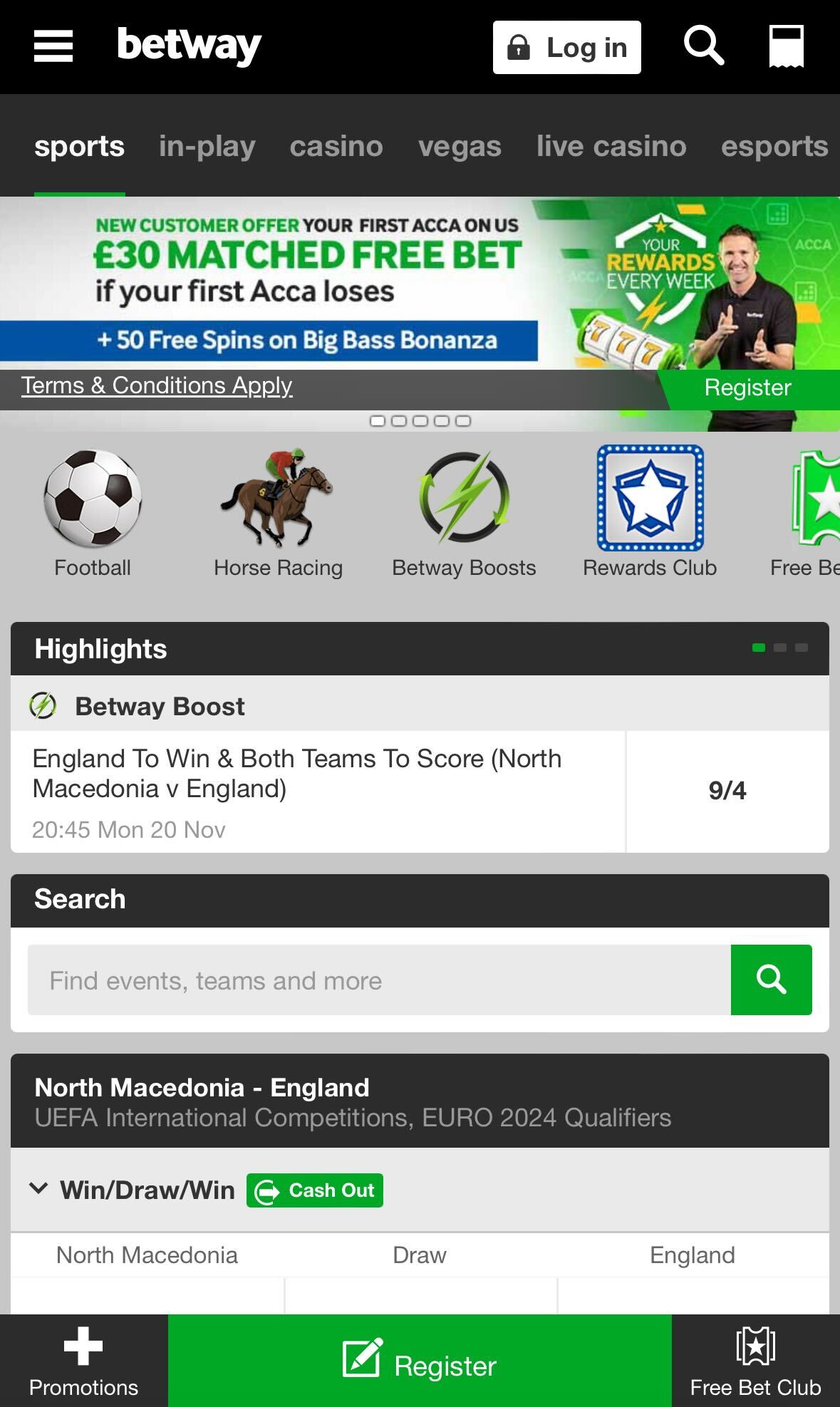 Betway app UK