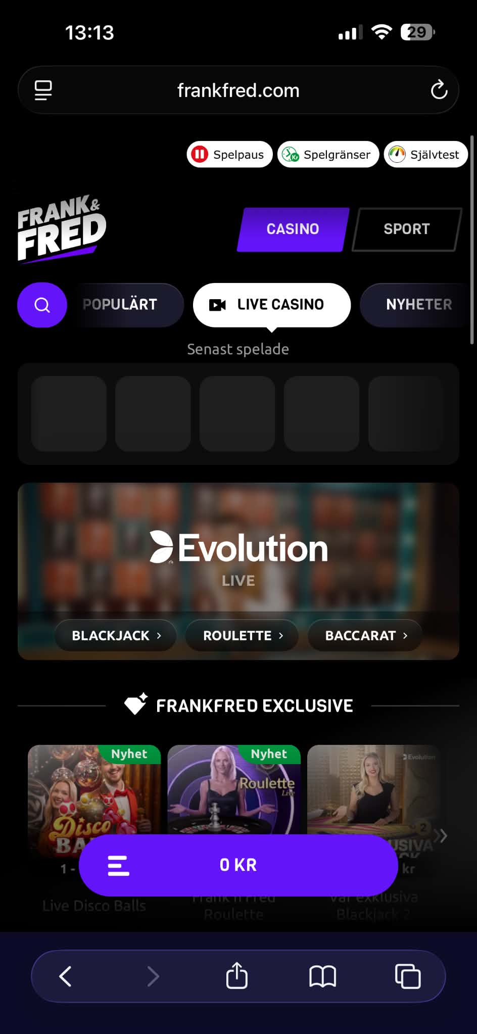 Casino - Frank & Fred