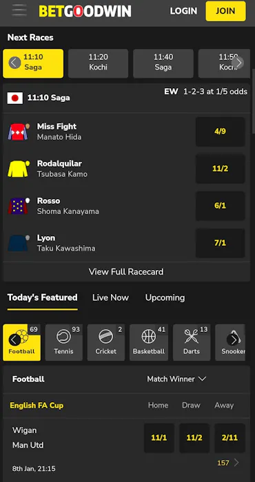 BetGoodwin Sportsbook