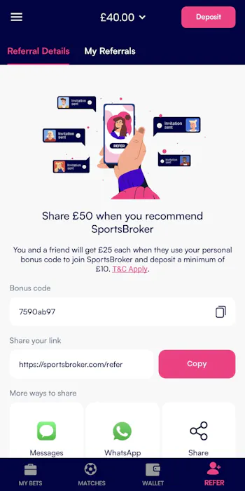 Sportsbroker Promotions