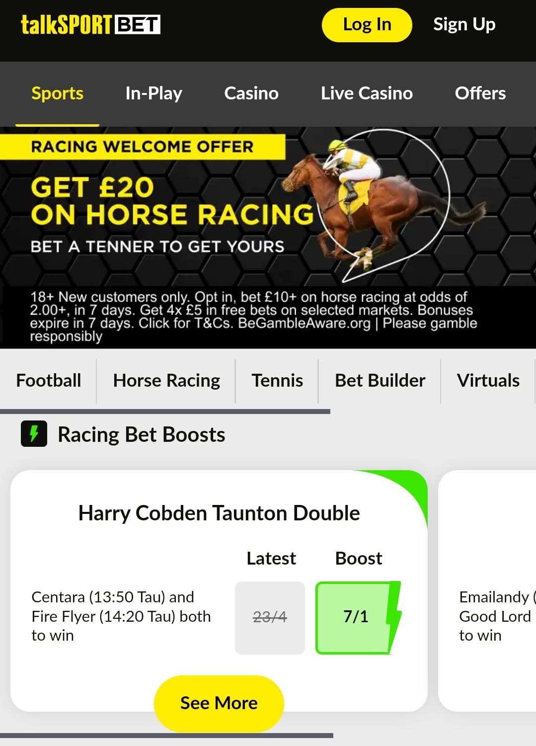 talkSPORT BET Sportsbook