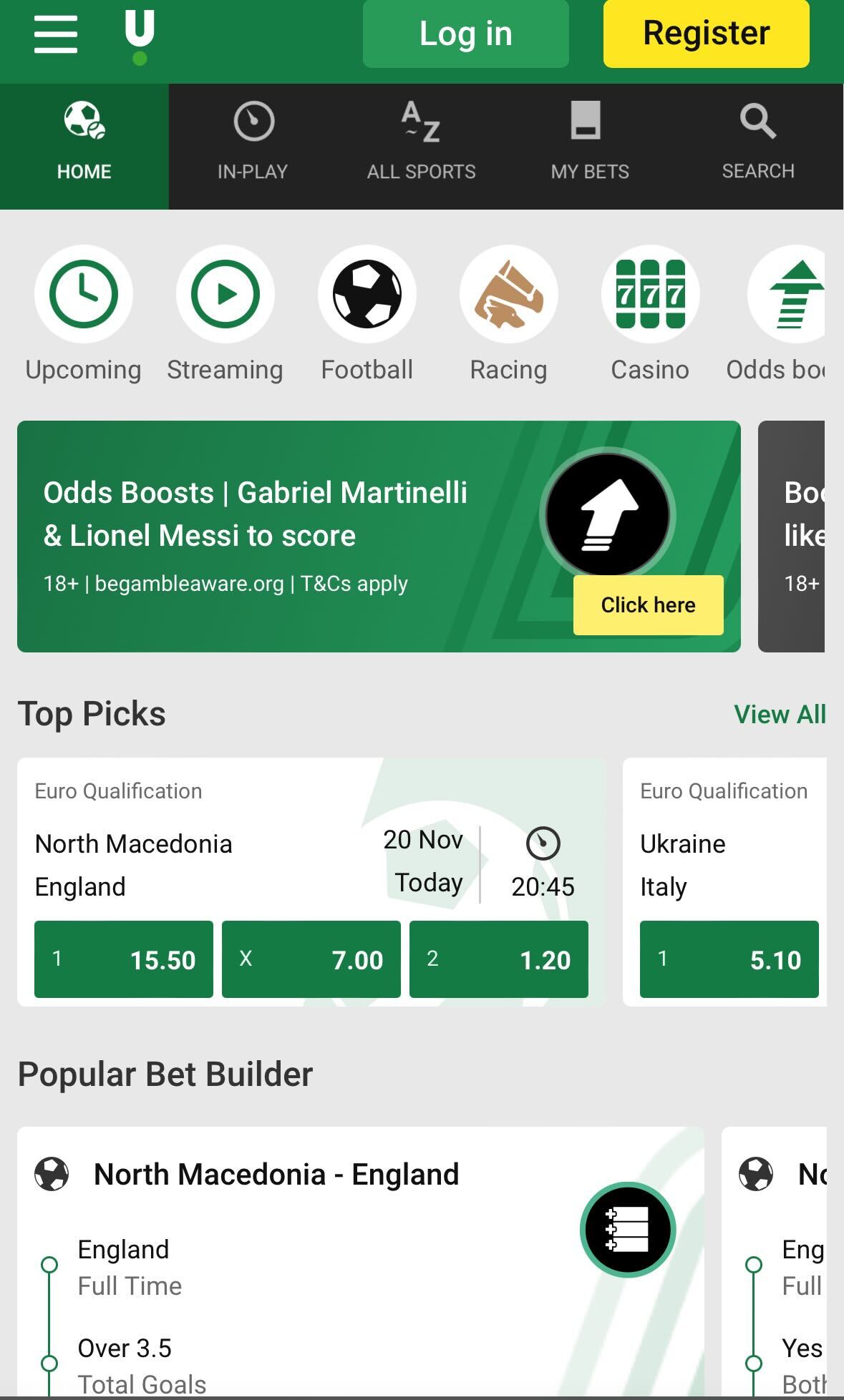 Unibet app UK
