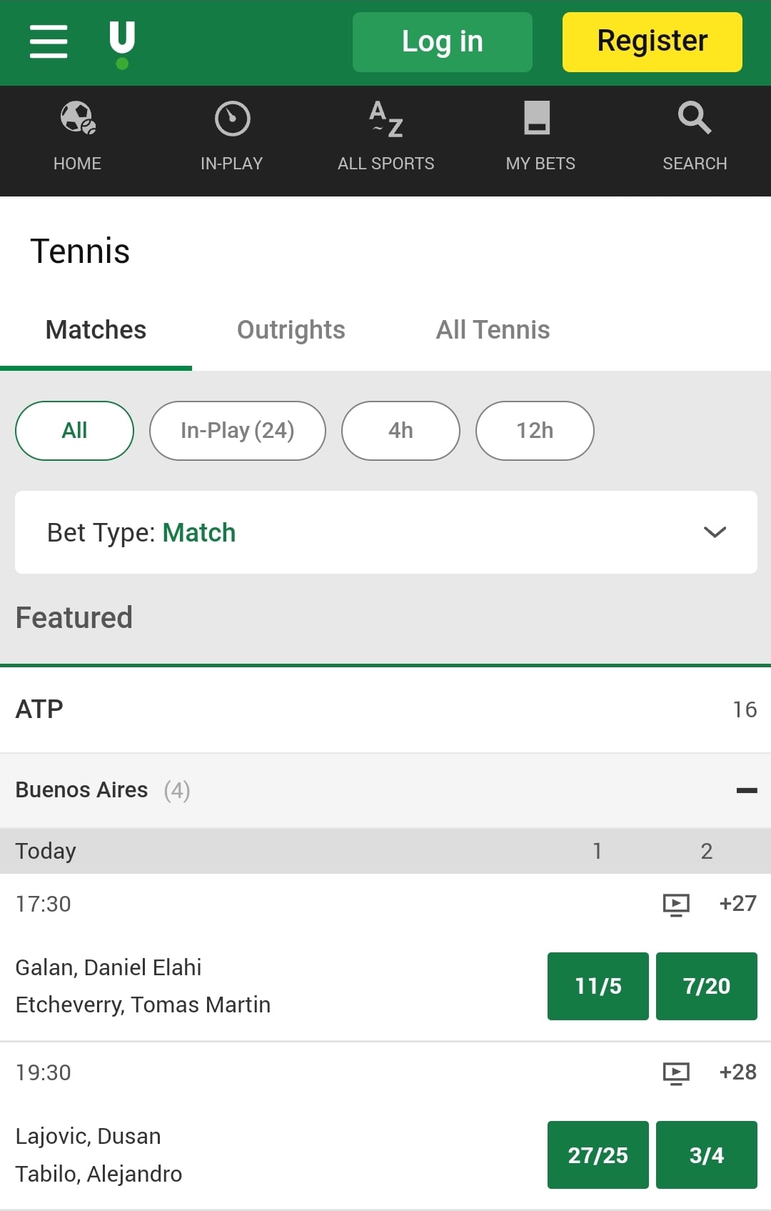 Unibet Tennis