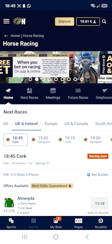 William Hill horse racing