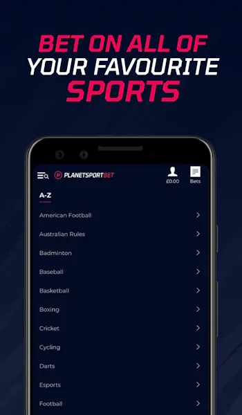 Planet Sport Bet App