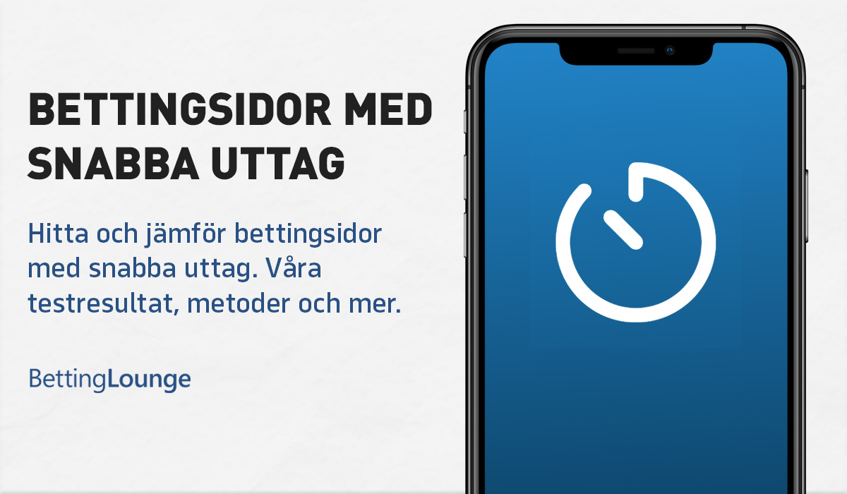 Snabba uttag bettingsidor