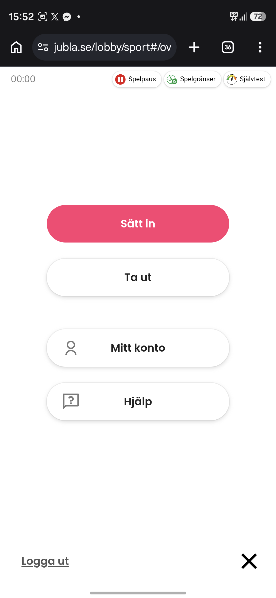Insättning - Jubla 