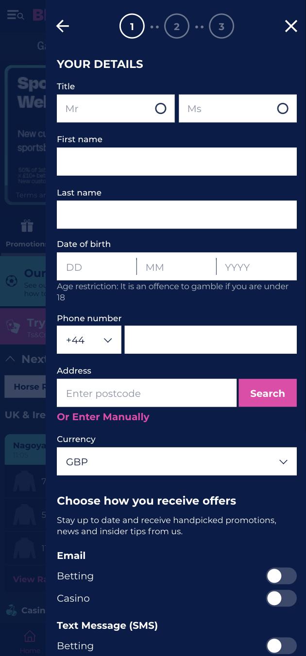 BresBet Sign Up 3