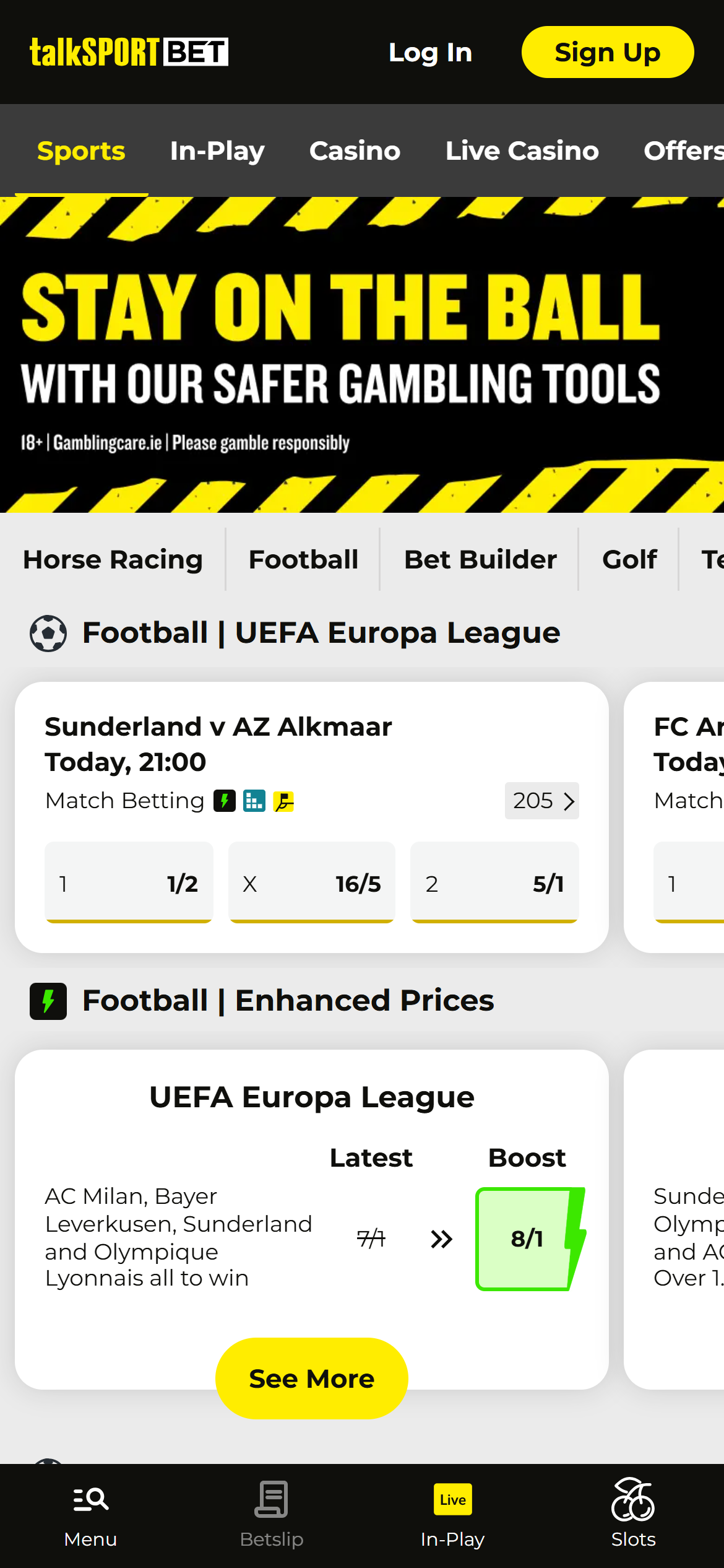 TalkSPORT BET home ireland