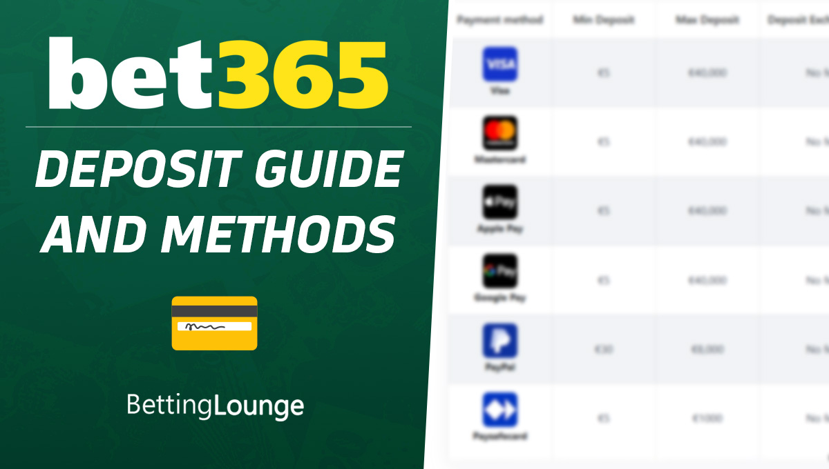 Bet365 deposits Ireland