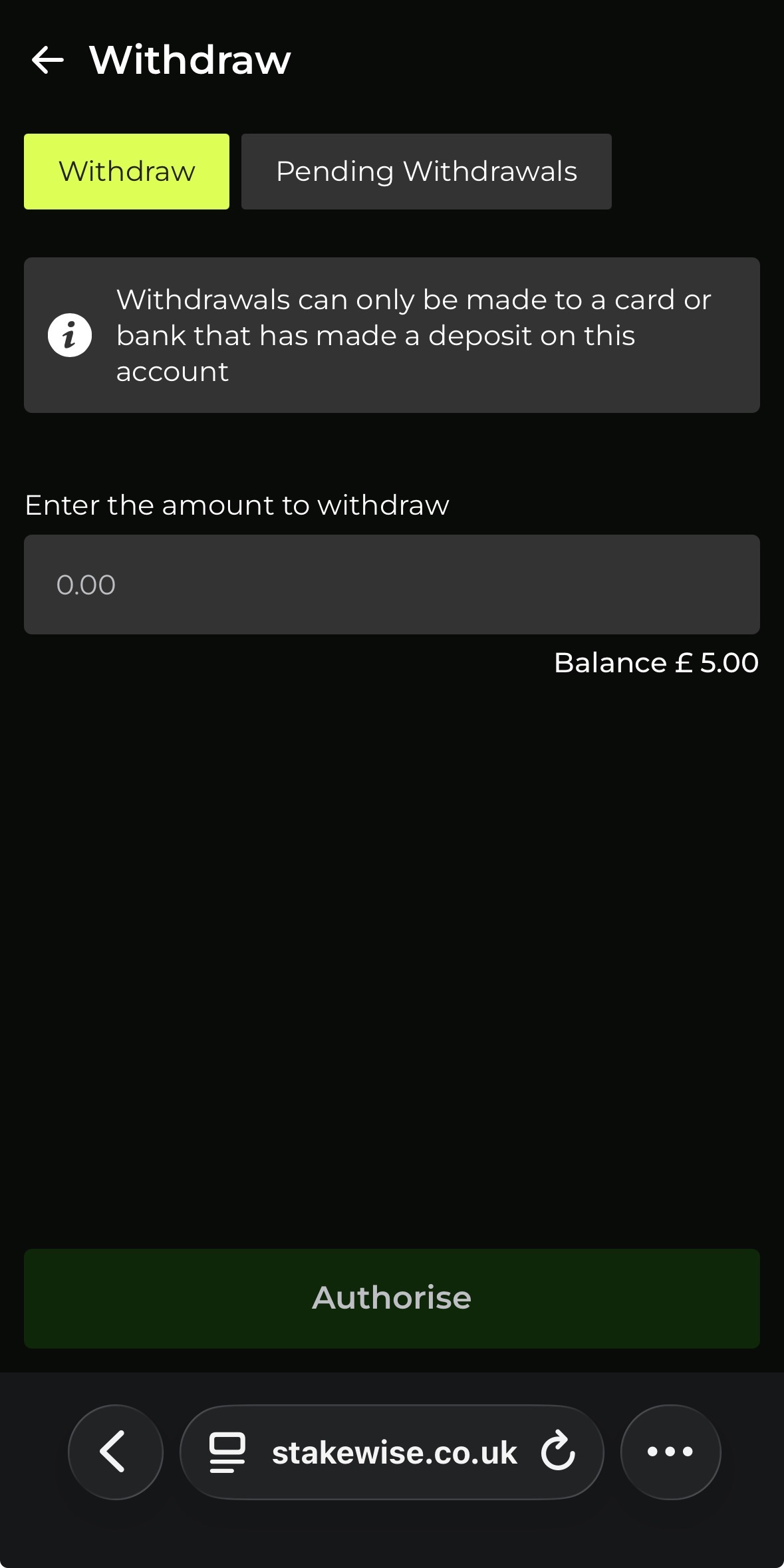 StakeWise Withdrawal 3