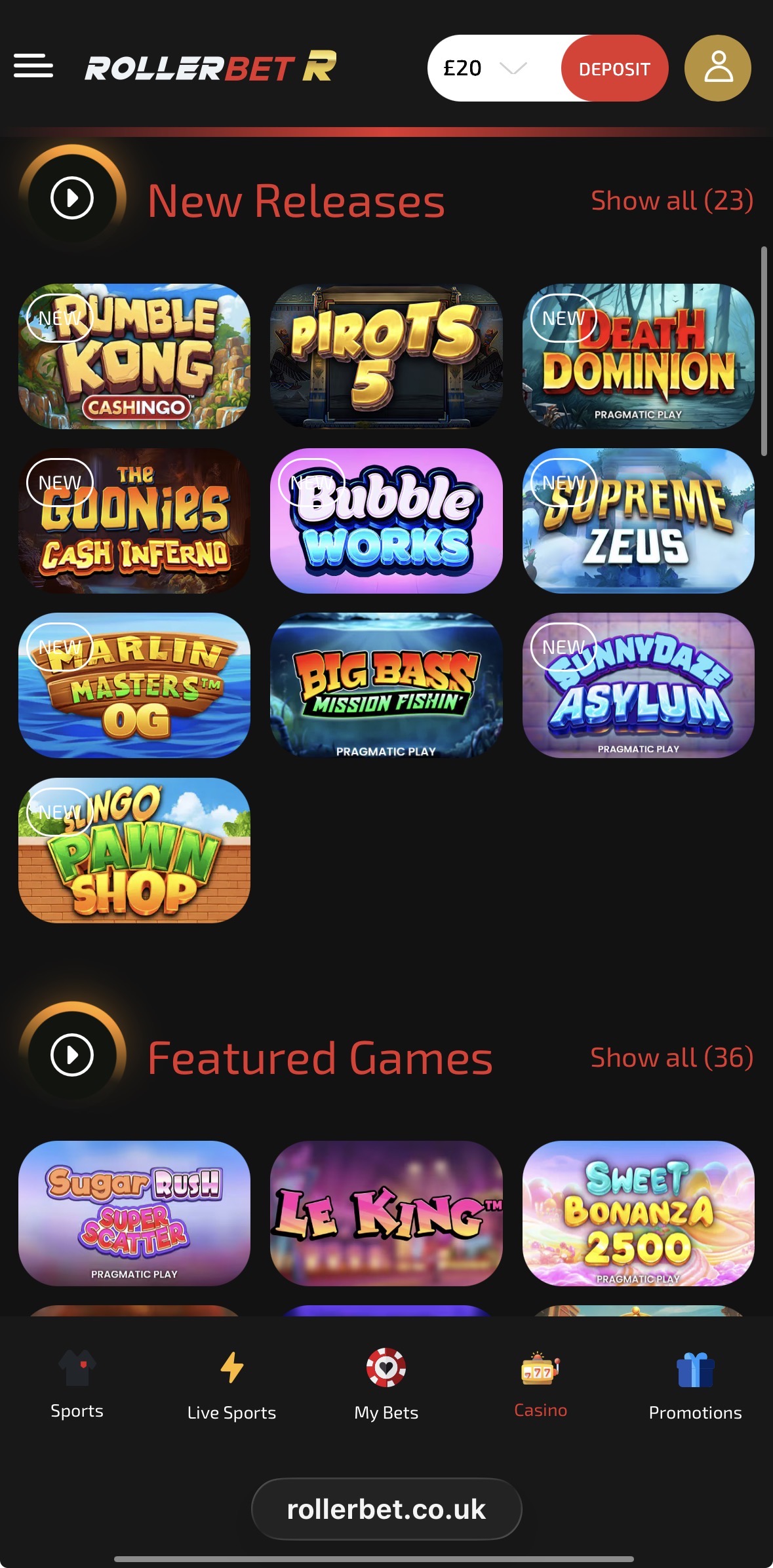 Rollerbet Casino 2