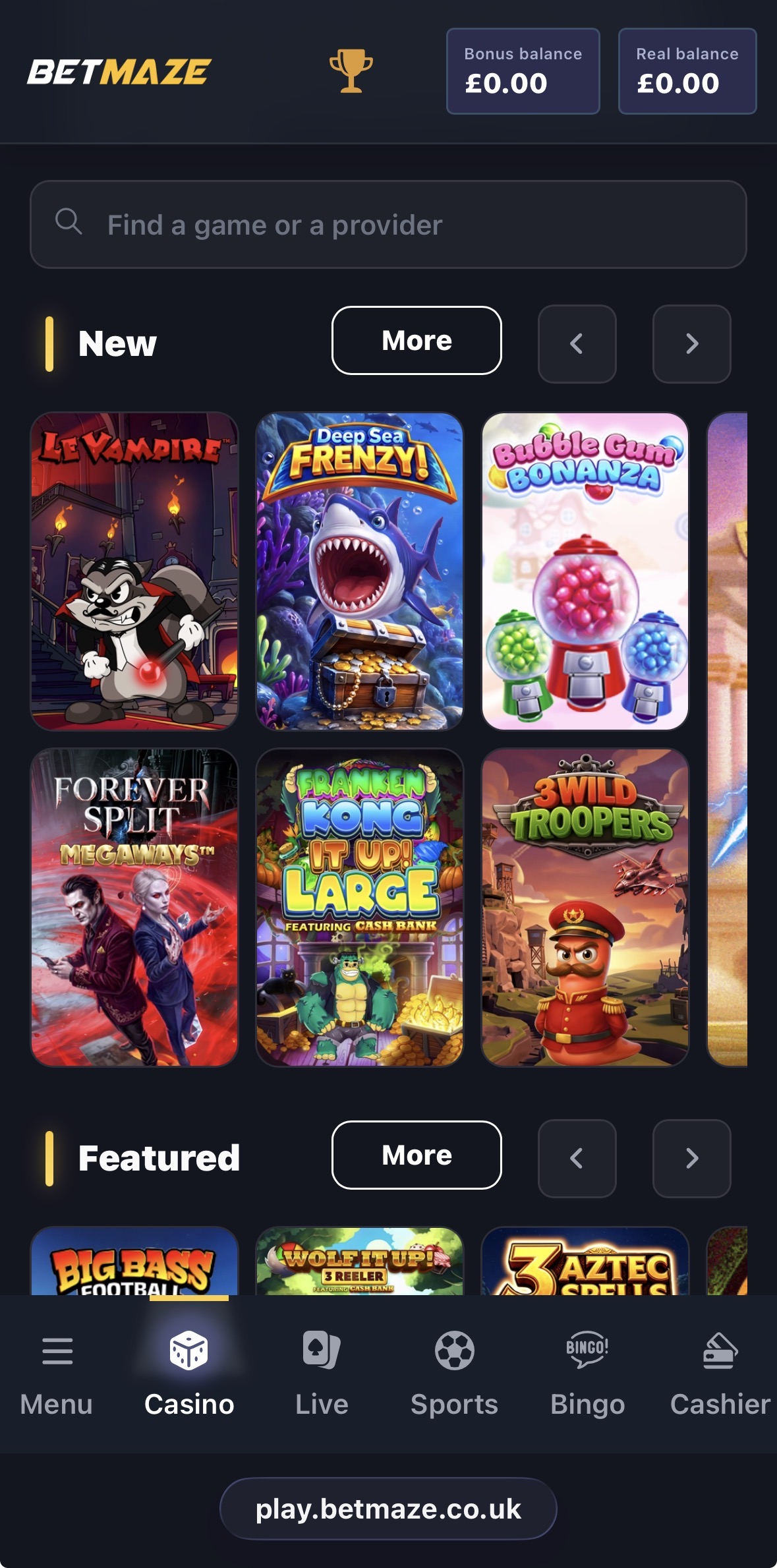 BetMaze Casino