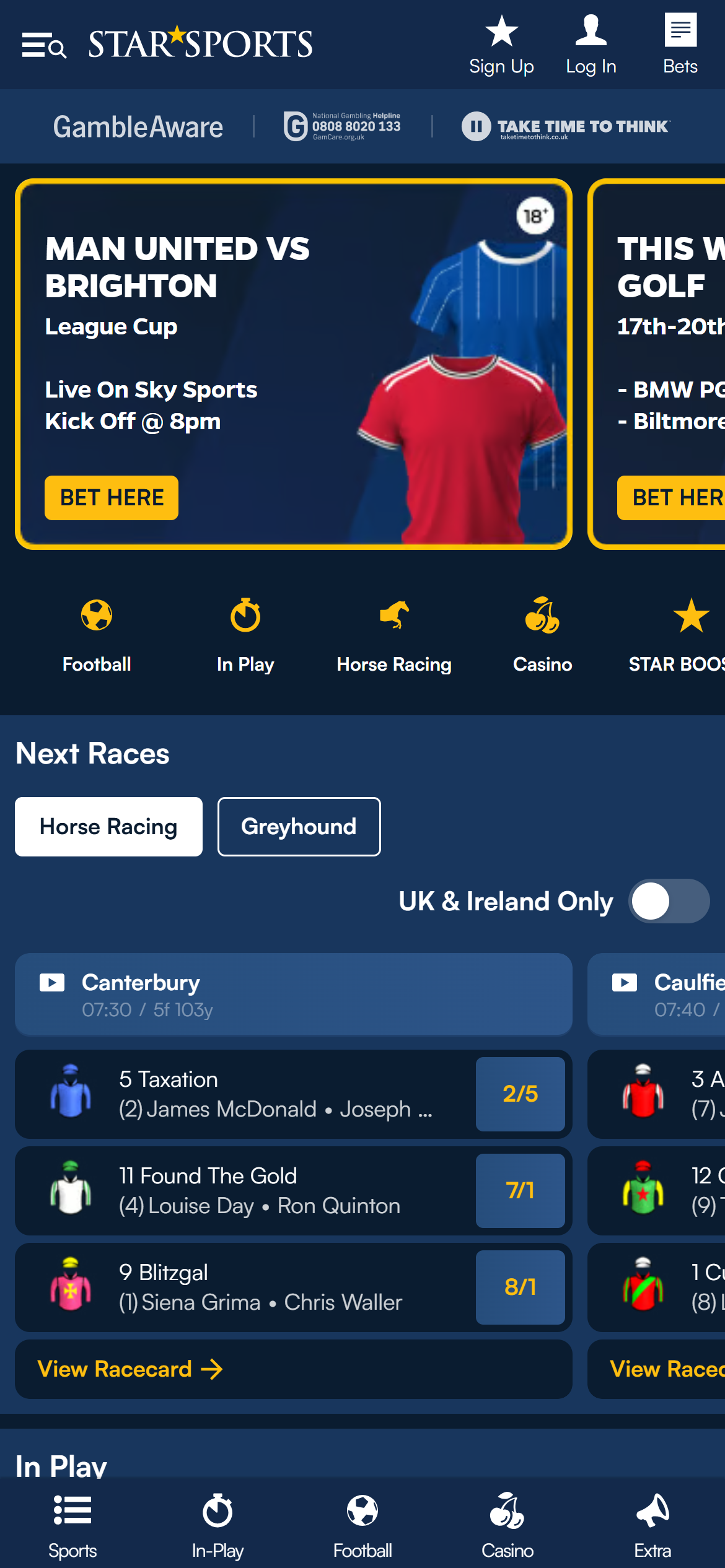 StarSports home ireland