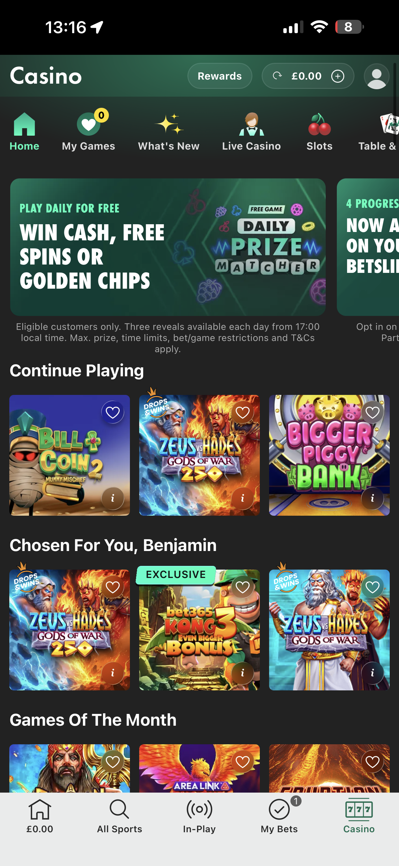 Bet365 Casino