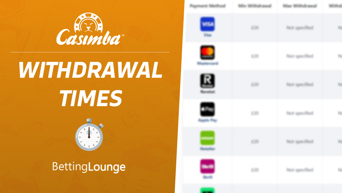Casimba withdrawal times