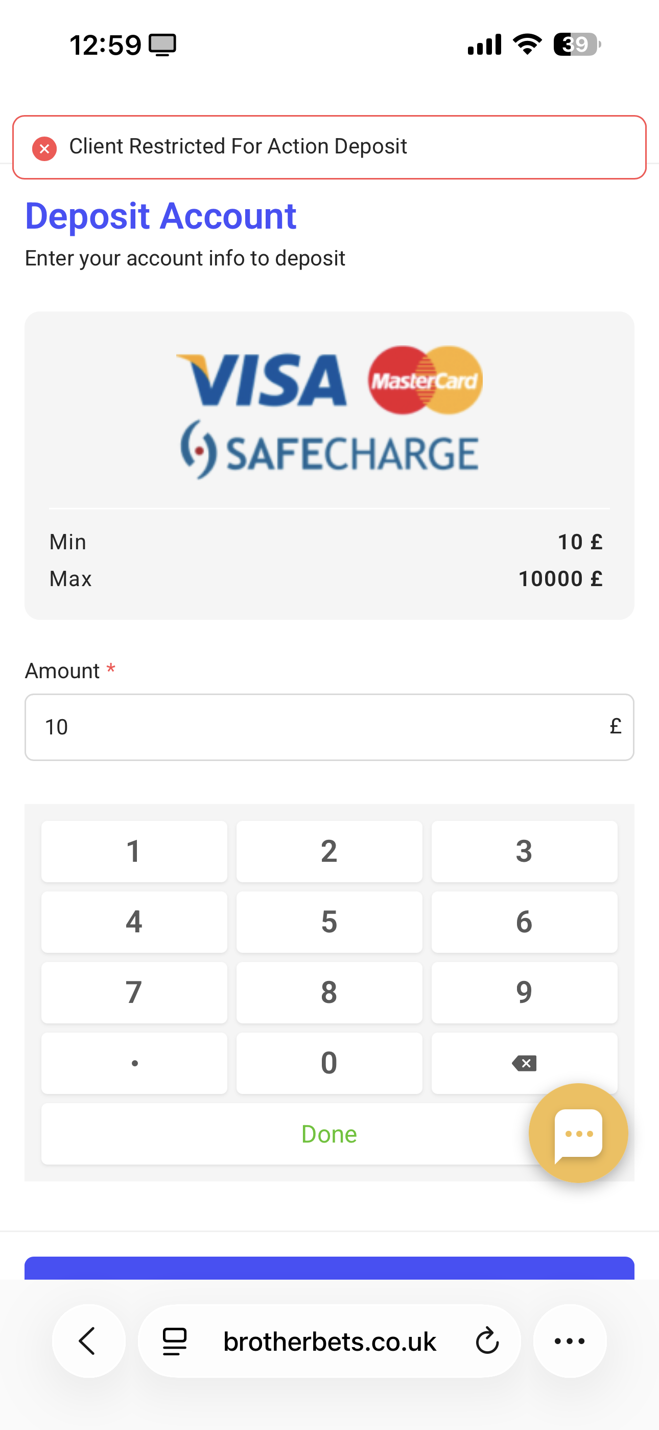 BrotherBets Deposit 3