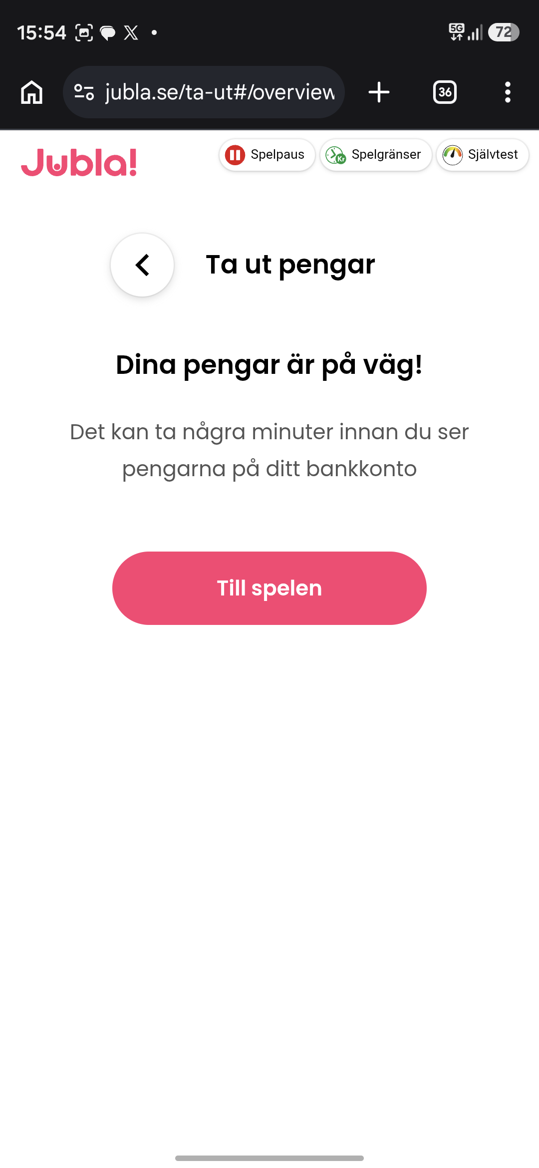 Uttag - Jubla