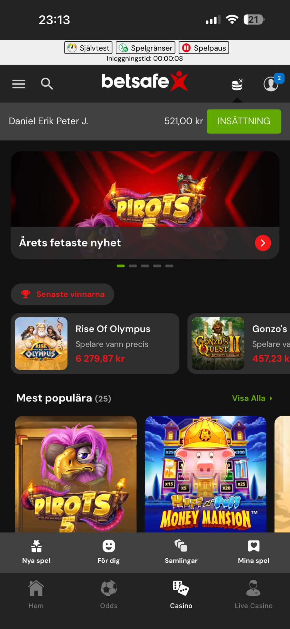 Casino - Betsafe