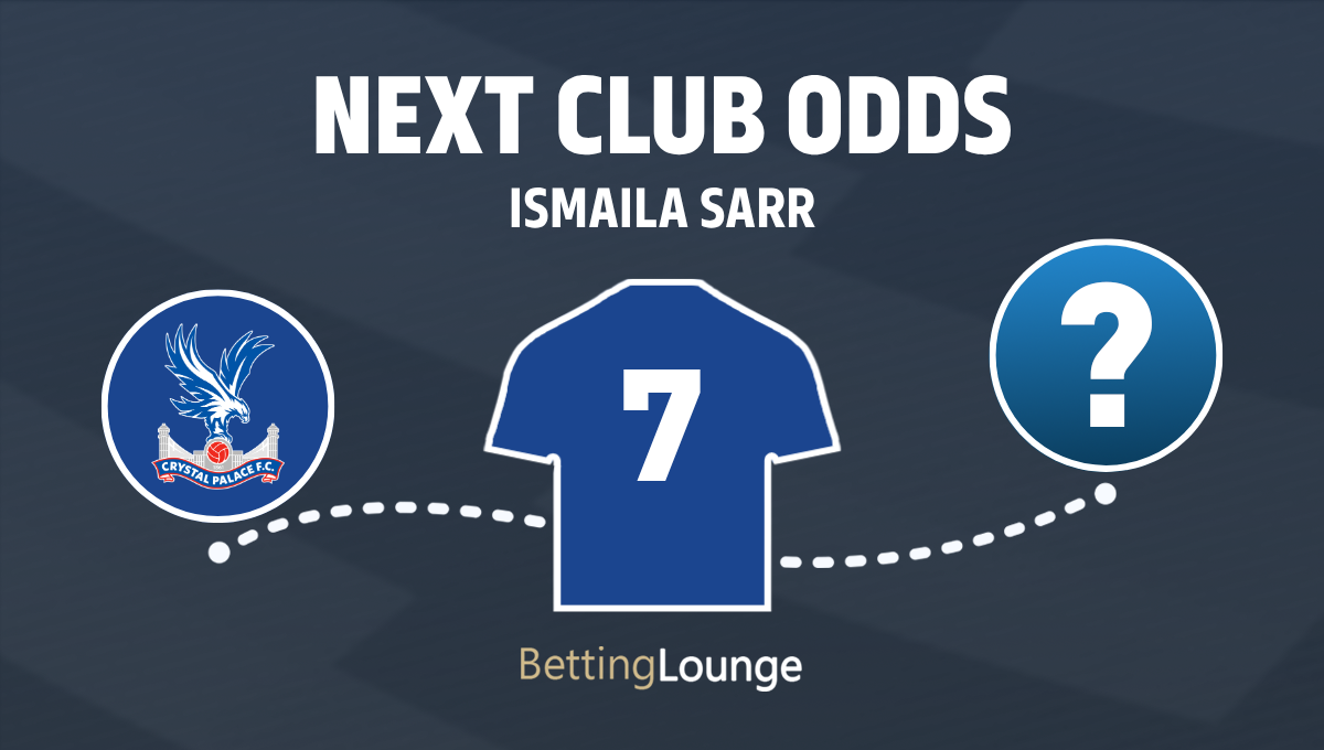 Ismaila Sarr next club odds after Crystal Palace