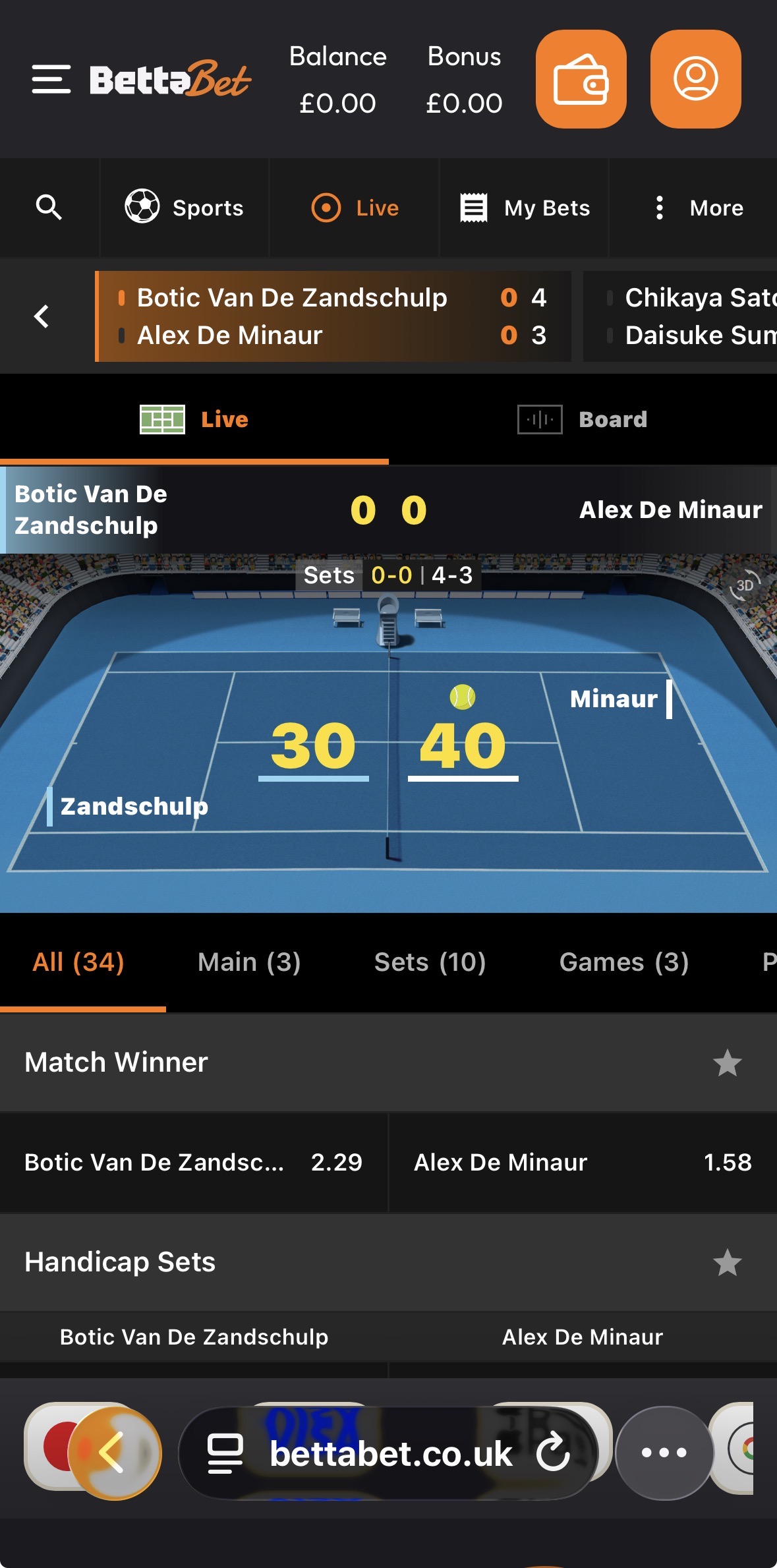 BettaBet Sports 2