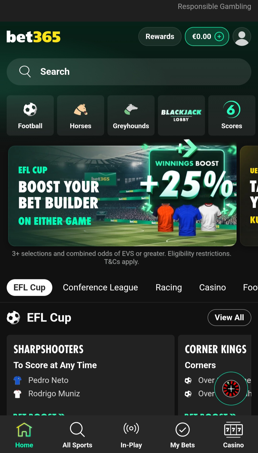 Bet365 deposit process