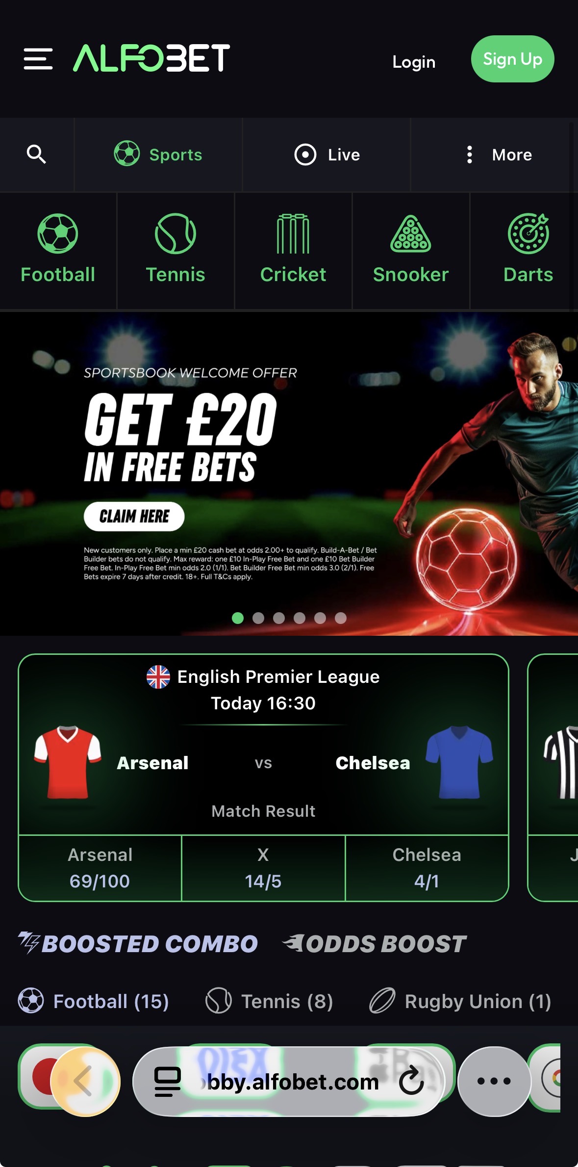 Alfobet Sign Up 1