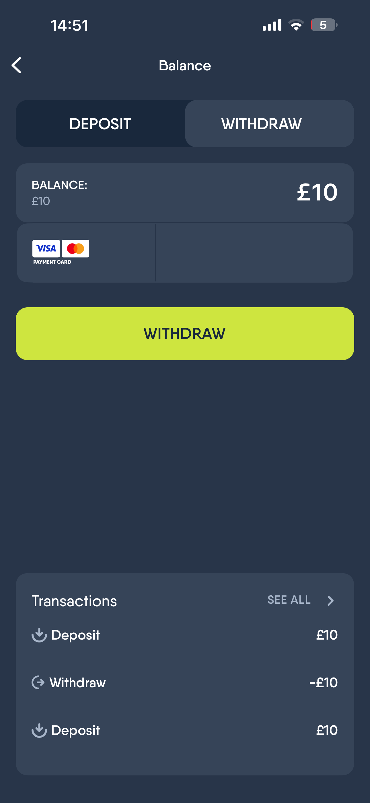 CopyBet Withdraw 1