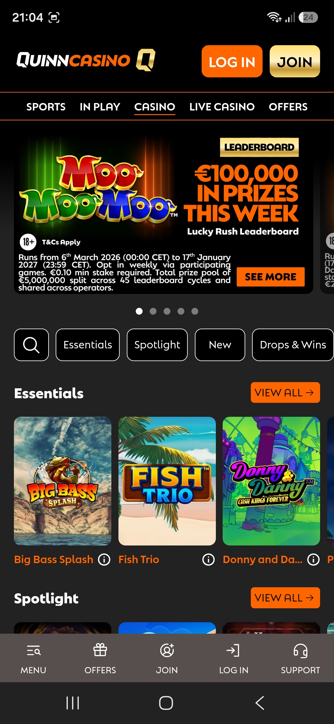 Quinnbet Casino