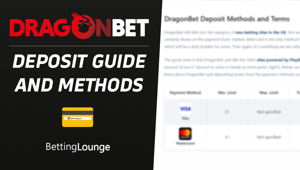 DragonBet deposit guide