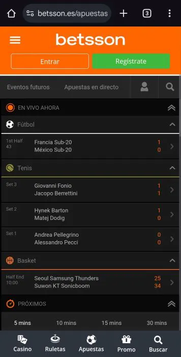 Betsson apuestas deportivas