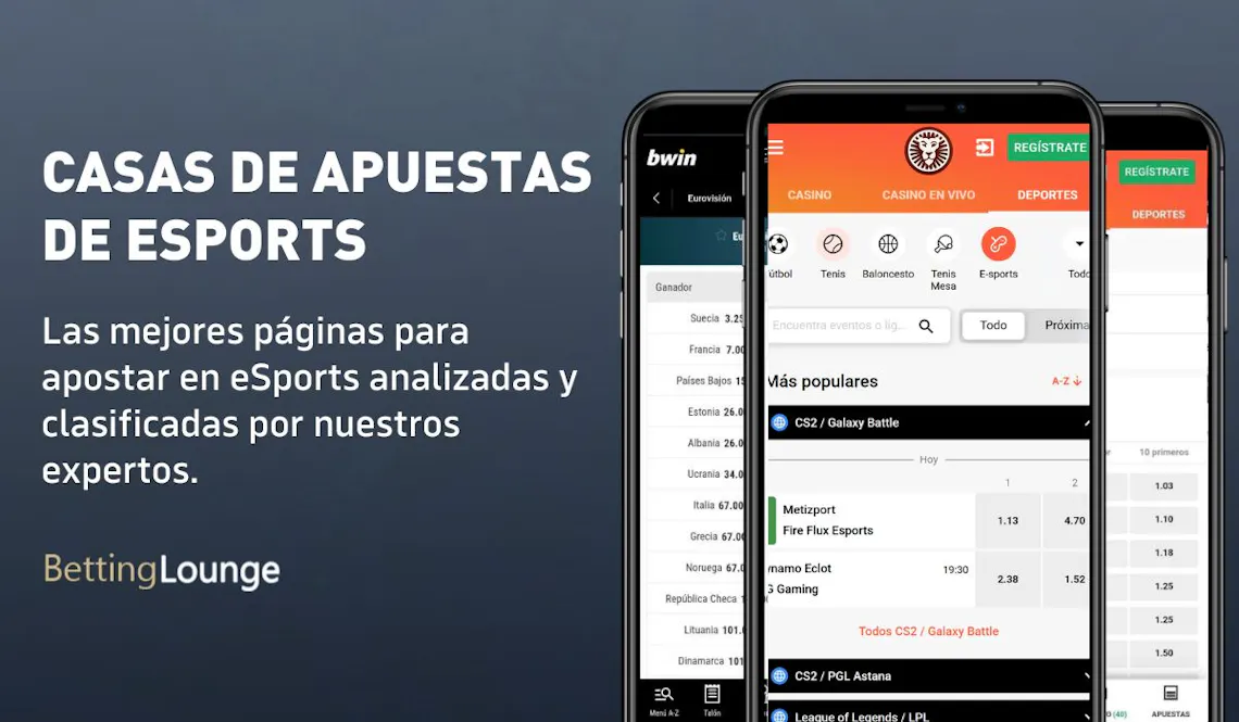 Casas de apuestas de eSports