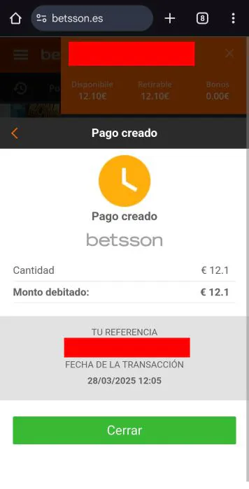 Betsson retirar 3