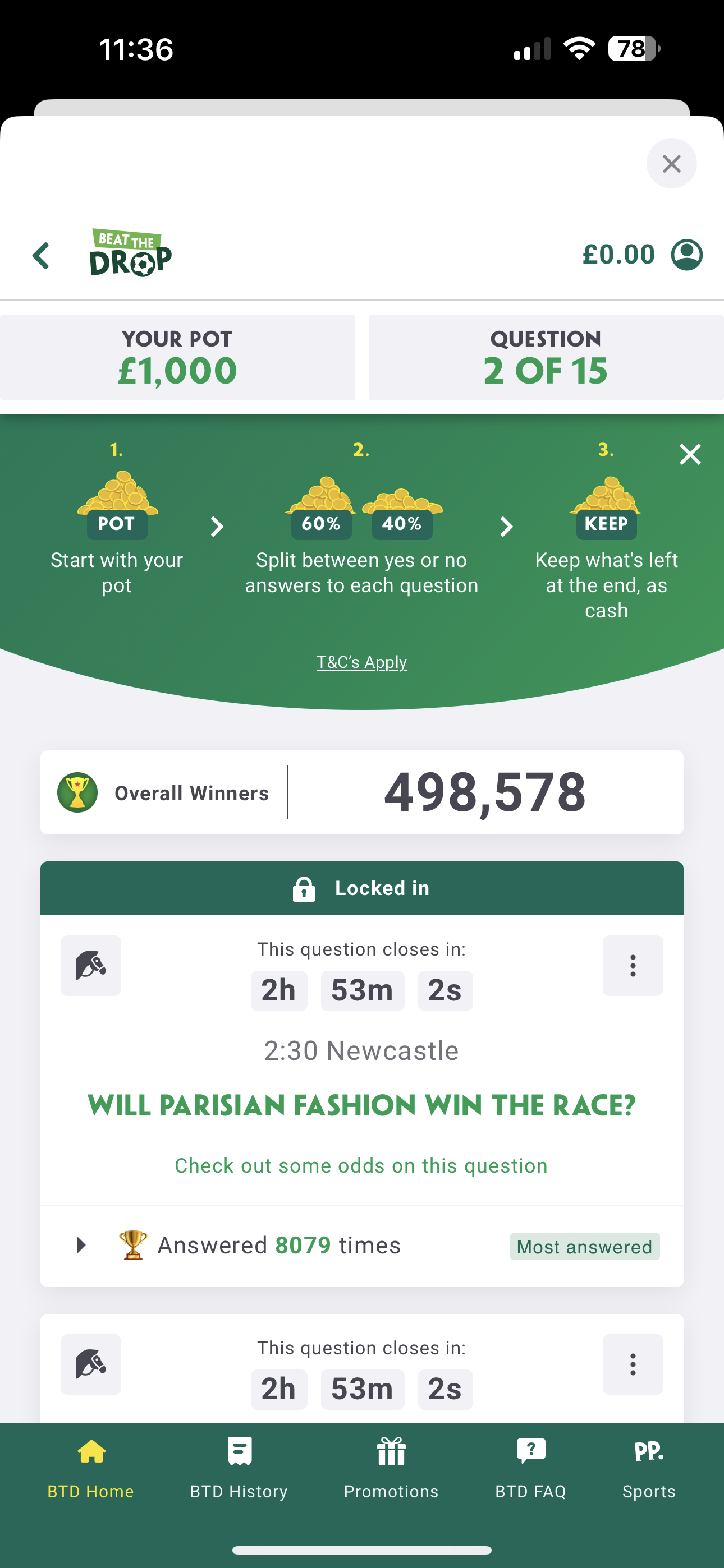 Paddy Power Beat The Drop 4